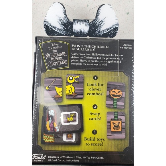 The Nightmare Before Christmas - Making Christmas Card Game - Funko Games 2021 - Picture 10 of 11